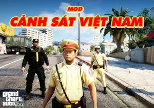 Tải GTA San Mobile Mod Xe Độ Cảnh Sát Việt Nam